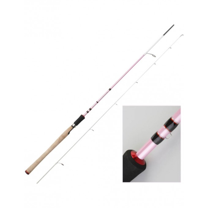 Удилище OKUMA Pink Pearl 8'2" 10-32g M Spin - 2sec 43997